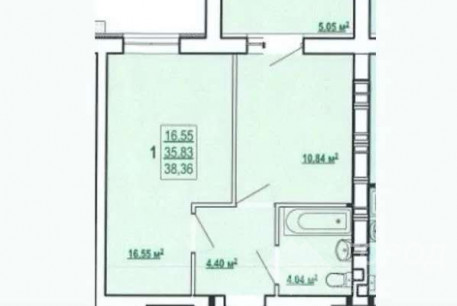 Продам 1-кімнатну квартиру в новобудові, Холодная Гора, Код: 815391/1
