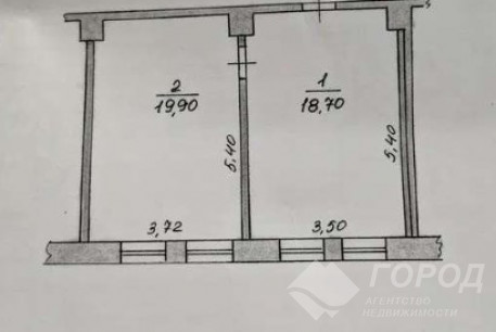 Продам 2-х кімнатну квартиру, Рогань, Докучаевское, Код: 815413/1