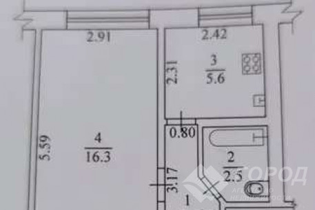 Продам 1-кімнатну квартиру, Основа, Жихарь, Код: 815469/1
