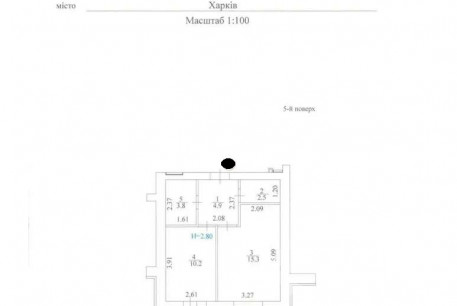 Продам 1-кімнатну квартиру, Новые дома, Маршала Жукова метро (Дворец спорта), Код: 815574/1