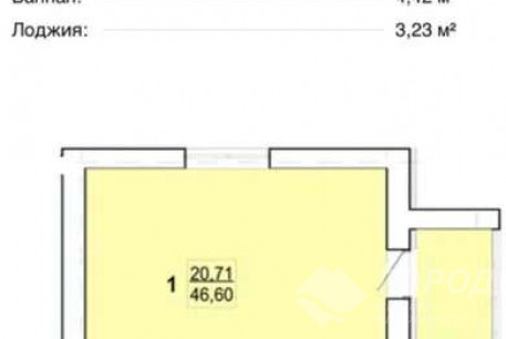Продам 1-кімнатну квартиру в новобудові, Журавлевка, ЖК Гидропарк, Код: 815576/1