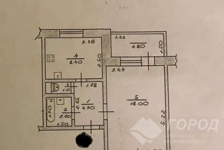 Продам 1-кімнатну квартиру, Песочин, Мобиль, Код: 815831/1