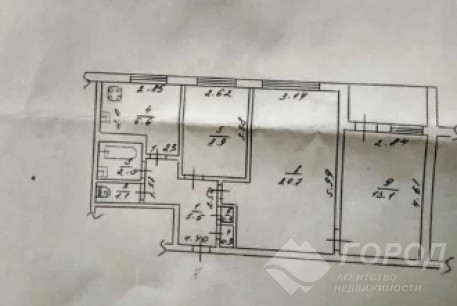 Продам 3-х кімнатну квартиру, Одесская, Код: 816232/1