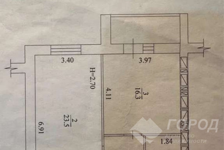 Продам 1-кімнатну квартиру в новобудові, Гагарина проспект, Проспект Гагарина метро, Код: 816246/1