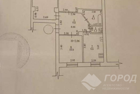 Продам 3-х кімнатну квартиру, Завод Шевченко, Код: 816264/1