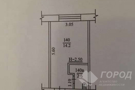 Продам 1-кімнатну квартиру, Салтовка, Студенческая метро, Код: 816306/1