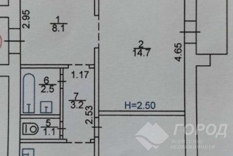 Продам 2-х кімнатну квартиру, Залютино, Код: 816331/1