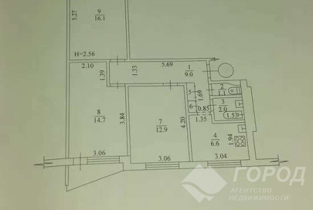 Продам 3-х кімнатну квартиру, Салтовка, Героев Труда метро, Код: 816375/1