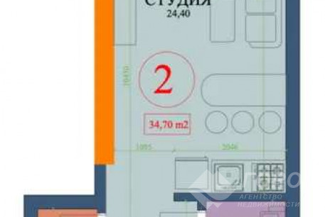 Продам 1-кімнатну квартиру в новобудові, Центр, Код: 816386/1