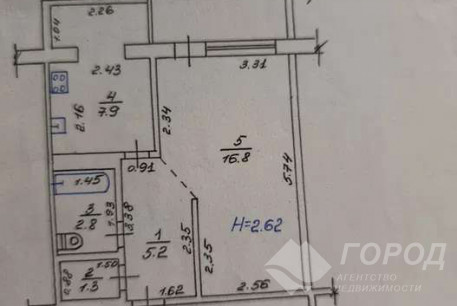 Продам 1-кімнатну квартиру, Жуковского, Код: 816391/1