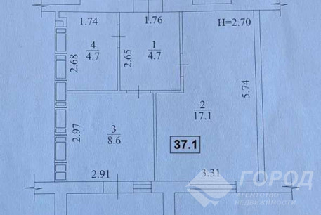 Продам 1-кімнатну квартиру в новобудові, ХТЗ, ХТЗ метро, Код: 816471/1
