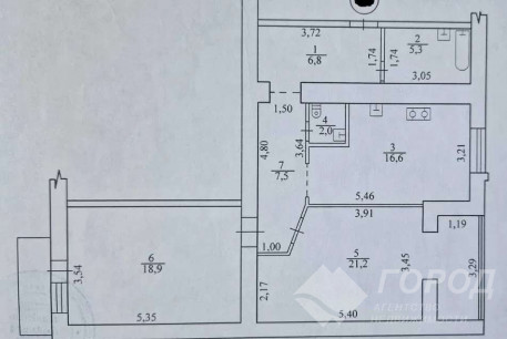 Продам 2-х кімнатну квартиру в новобудові, Алексеевка, Код: 816517/1