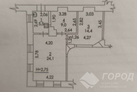 Продам 3-х кімнатну квартиру, Центральный рынок, Центральный Рынок метро, Код: 816530/1