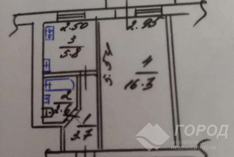 Продам 1-кімнатну квартиру, Бавария, Код: 816539/1