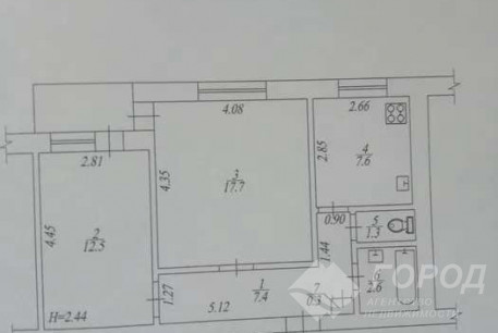 Продам 2-х кімнатну квартиру, ХТЗ, ХТЗ метро, Код: 816602/1
