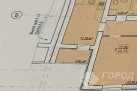 Продам 1-кімнатну квартиру в новобудові, Журавлевка, Код: 816674/1