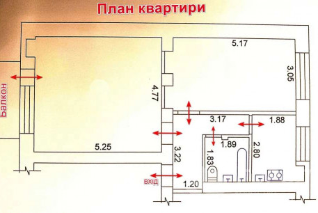 Сдам 2-х кімнатну квартиру, Центр, Код: 816679/1