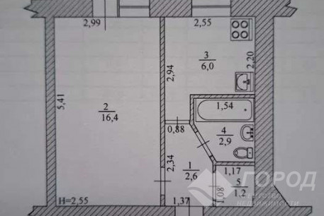Продам 1-кімнатну квартиру, Новые дома, Код: 816783/1