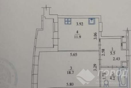 Продам 1-кімнатну квартиру в новобудові, Салтовка, Героев Труда метро, Код: 816794/1