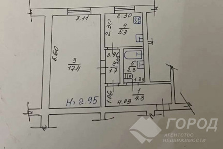 Продам 1-кімнатну квартиру, Одесская, Код: 816890/1