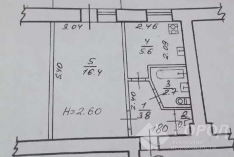 Продам 1-кімнатну квартиру, Новые дома, Коммунальный рынок, Код: 816921/1