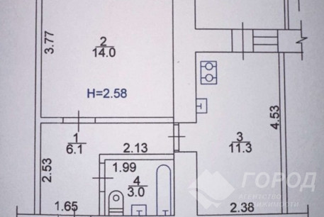 Продам 1-кімнатну квартиру, Алексеевка, Победа метро, Код: 816950/1