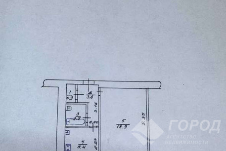 Продам 1-кімнатну квартиру, Гагарина проспект, Код: 817005/1