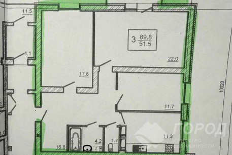 Продам 3-х кімнатну квартиру в новобудові, Салтовка, Героев Труда метро, Код: 817036/1