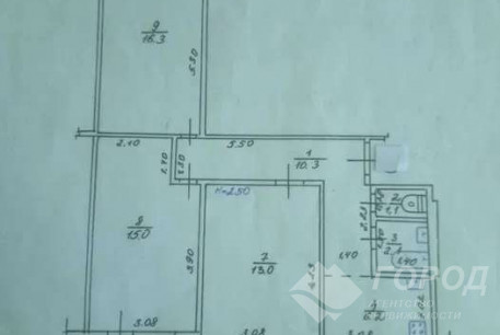 Продам 3-х кімнатну квартиру, Одесская, Код: 817048/1